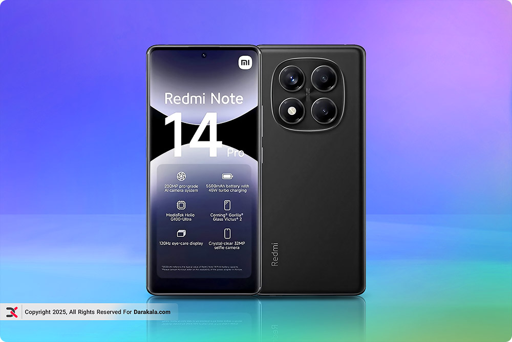 گوشی-Xiaomi Redmi Note 14 Pro 4G-طراحی